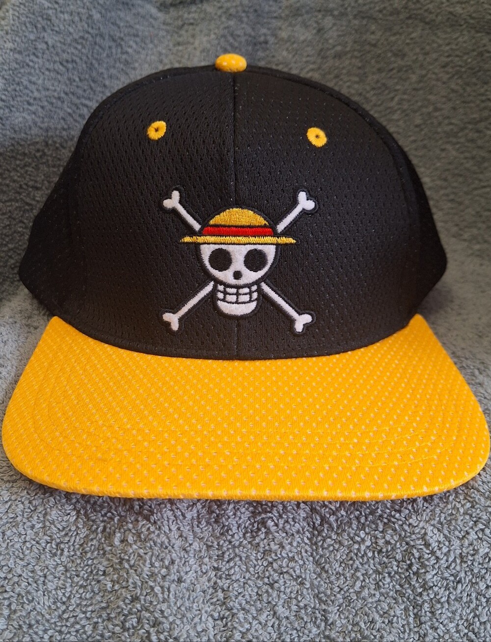 One Piece Monkey D Luffy Jolly Roger Baseball Cap